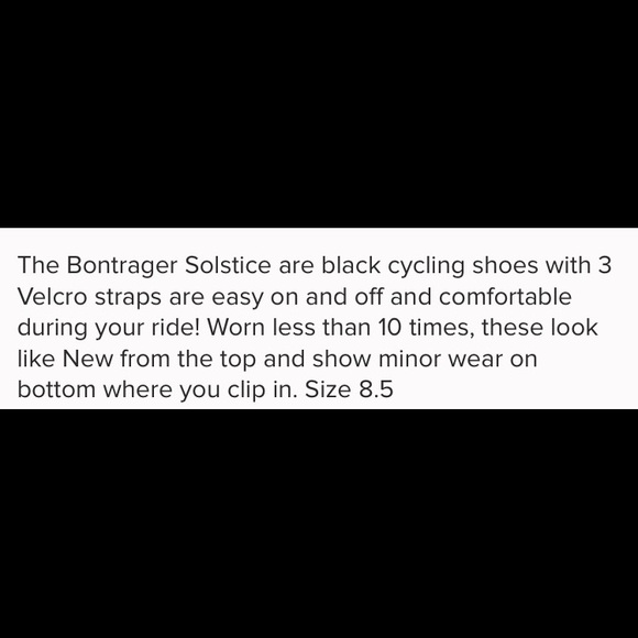 Bontrager Solstice Cycling Shoes - Picture 5 of 5